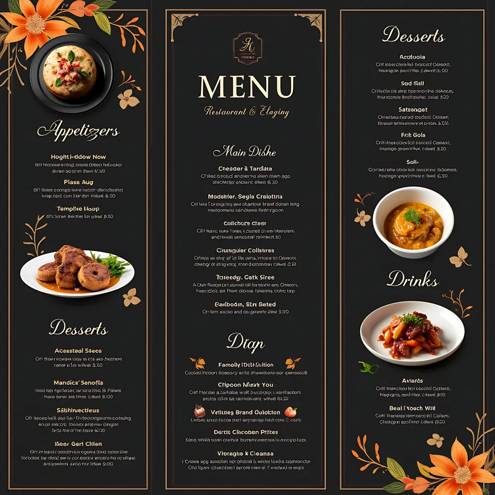 Dining Menu