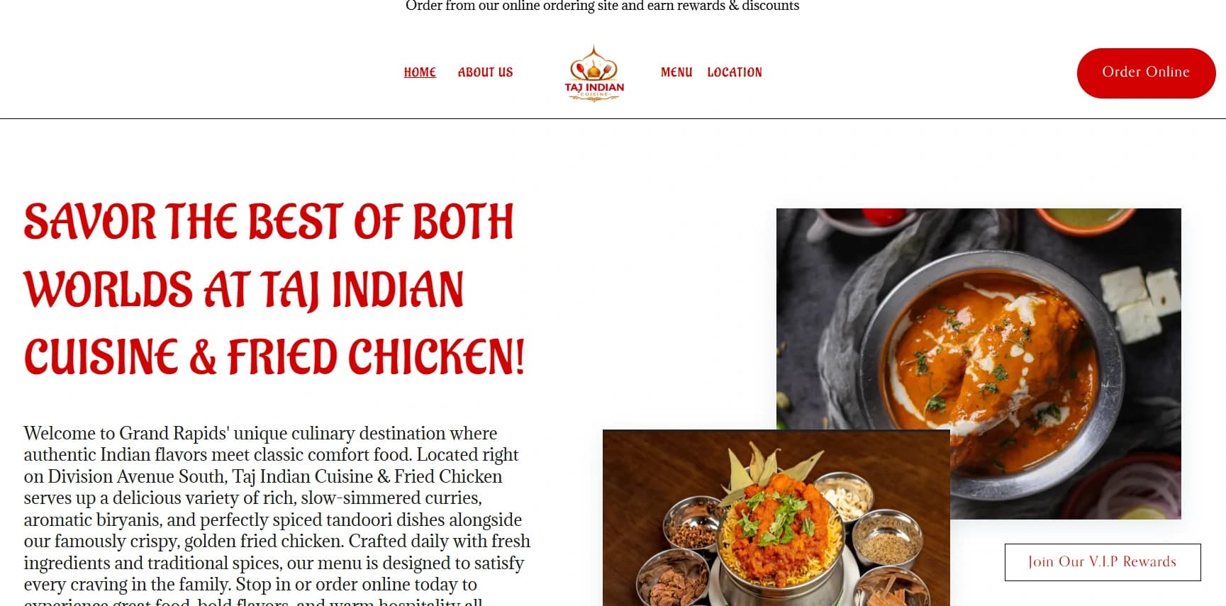 Taj Indian Cuisine