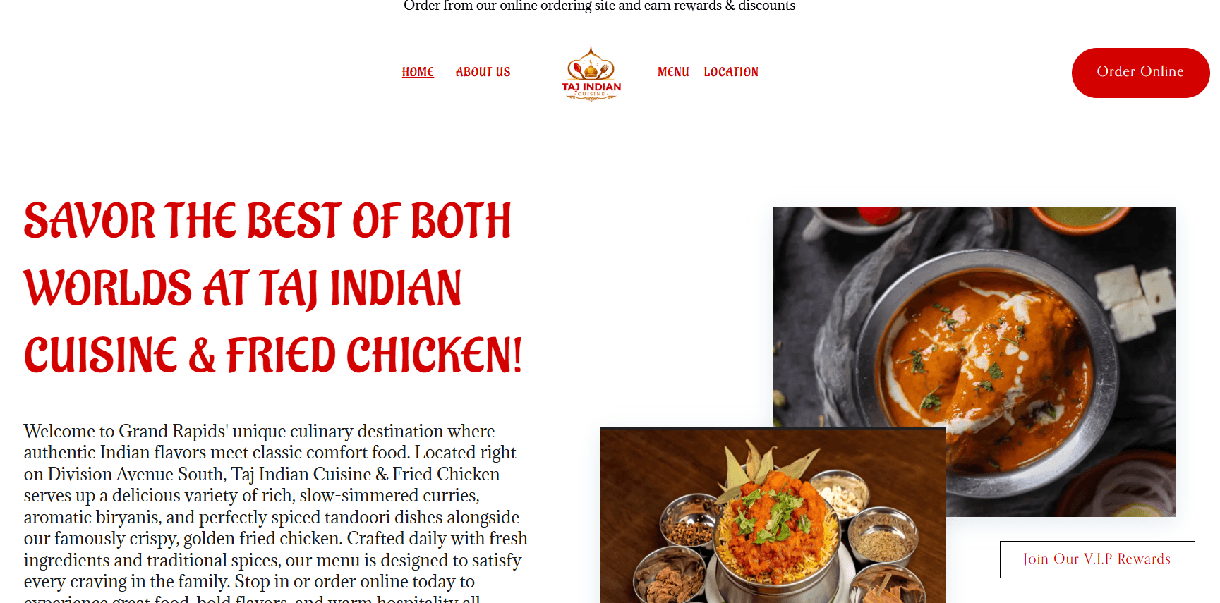 Taj Indian Cuisine
